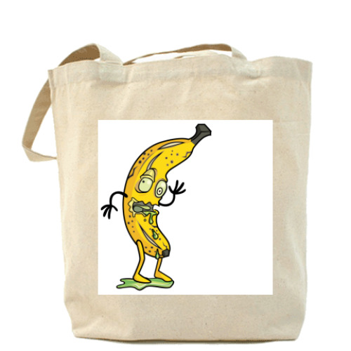 Сумка шоппер зомби-банан