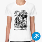 Женская спортивная футболка