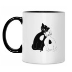 Кружка двухцветная