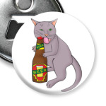 Кот и пиво