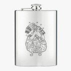 Фляжка стальная