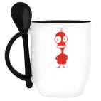 Кружка с ложкой