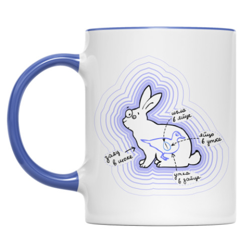 Кружка Заяц в шоке