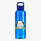 Прозрачная спортивная бутылка