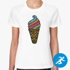 Женская спортивная футболка