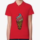 Женская рубашка поло