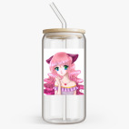 Банка с бамбуковой крышкой