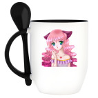 Кружка с ложкой