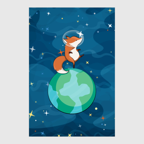 Постер Лисёнок в космосе