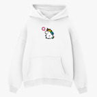 Толстовка худи оверсайз