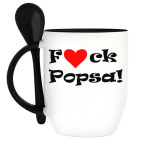 Кружка с ложкой