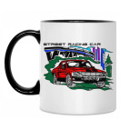 Кружка двухцветная