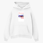 Толстовка худи оверсайз