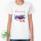 Женская футболка органик