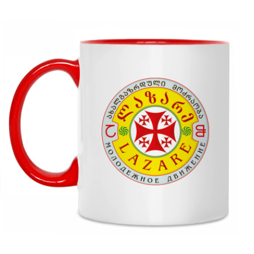 Кружка с принтом Грузия