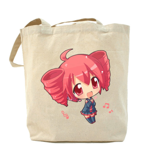 Сумка шоппер с принтом 'Song'