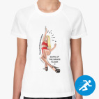 Женская спортивная футболка