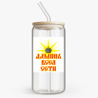 Банка с бамбуковой крышкой