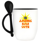 Кружка с ложкой