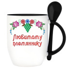 Кружка с ложкой