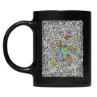 Кружка цветная UV-DTF