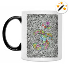 Символ Ом в стиле мехенди