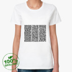 Женская футболка органик