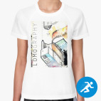 Женская спортивная футболка