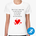 Женская спортивная футболка