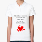 Женская рубашка поло