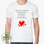 Мужская футболка органик