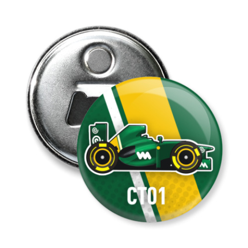 Магнит-открывашка с принтом CT01