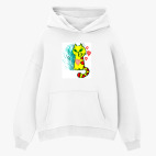 Толстовка худи оверсайз