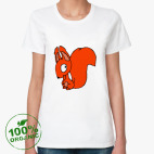 Женская футболка органик