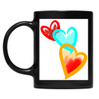 Кружка цветная UV-DTF