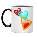 Кружка двухцветная