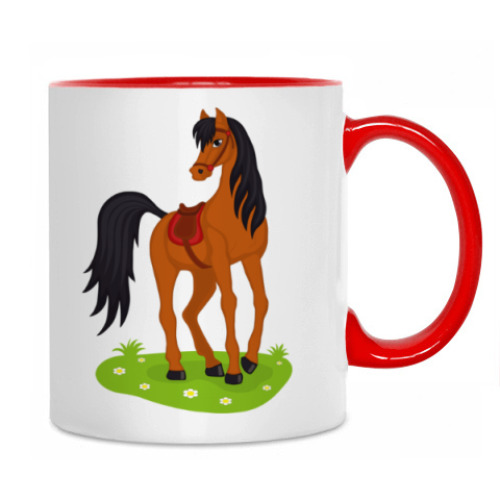 Кружка Красивая лошадка
