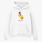 Толстовка худи оверсайз