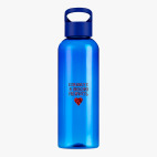 Прозрачная спортивная бутылка