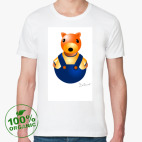 Мужская футболка органик