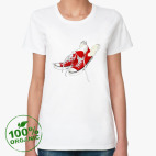 Женская футболка органик