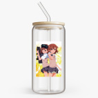 Банка с бамбуковой крышкой