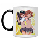 Кружка двухцветная