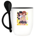 Кружка с ложкой