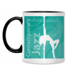 Кружка двухцветная