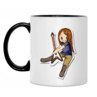 Кружка двухцветная