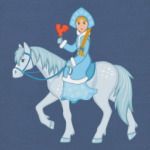 Snow Maiden with lollipop cock