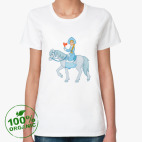 Женская футболка органик