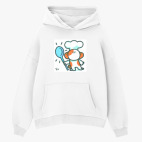 Толстовка худи оверсайз