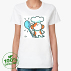 Женская футболка органик